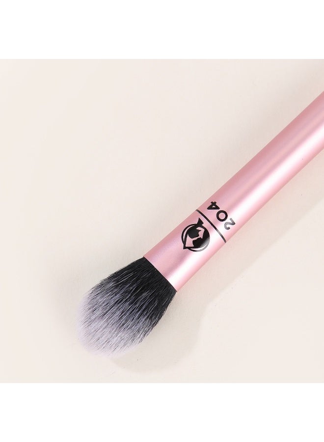 Lovers Tears Professional makeup brush, concealer brush, foundation brush, portable makeup tool Pink/Black - Image 3
